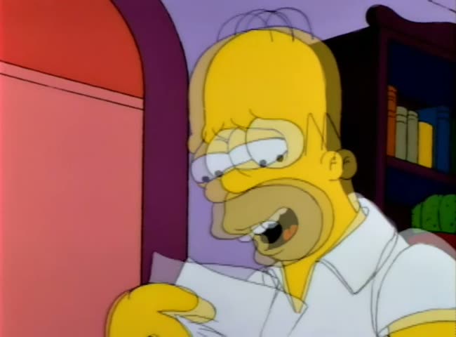 From “Lisa the Beauty Queen”: “Oh, Lisa, this isn't real.”