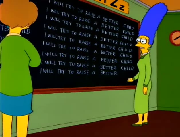 From “Itchy & Scratchy: The Movie”: “I really don't see how this helps Bart.”