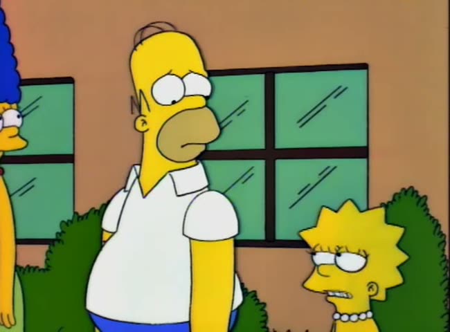 From “Bart of Darkness”: “Yes, Dad.”