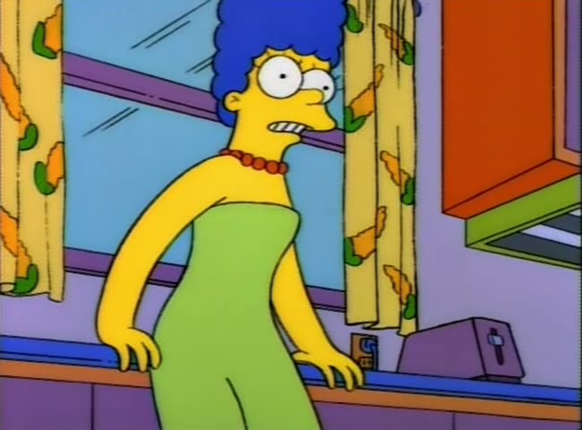 From “Another Simpsons Clip Show”: “Hmm.”