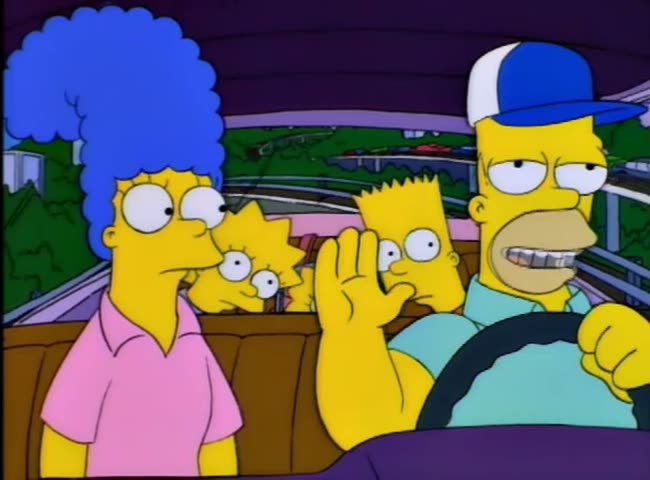 From “Itchy & Scratchy Land”: “I've got an ace up my sleeve.”