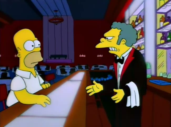 From “Treehouse of Horror V”: “Uh, they'd be much happier as ghosts.”