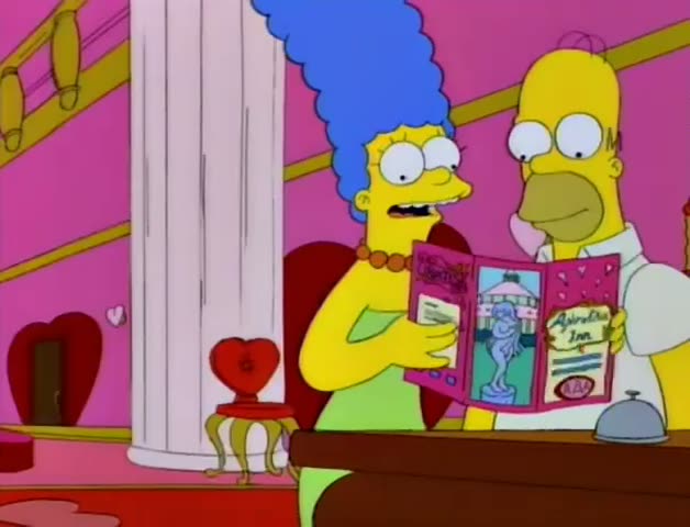 From “Grampa vs. Sexual Inadequacy”: “The Arabian night's room looks nice.”