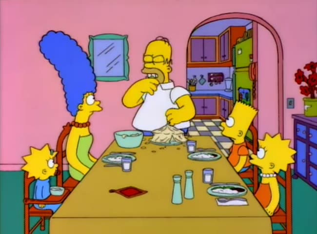 From “Homie the Clown”: “I'm going to clown college!”