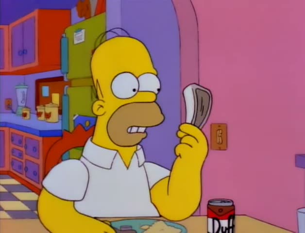 From “Lisa the Vegetarian”: “Lisa, get a hold of yourself. This is lamb, not a lamb.”