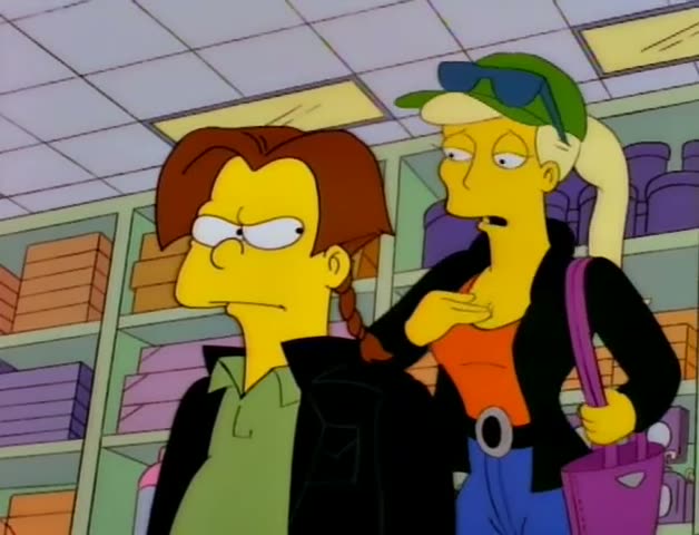 From “Marge Be Not Proud”: “Oh, I'm sorry, honey.”
