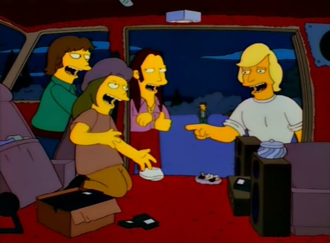 From “Homerpalooza”: “Wicked!”