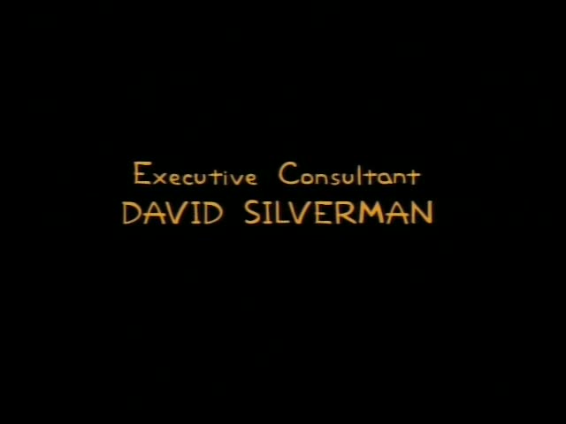 A black closing credits sequence with no Simpsons regulars or one-off figures visible