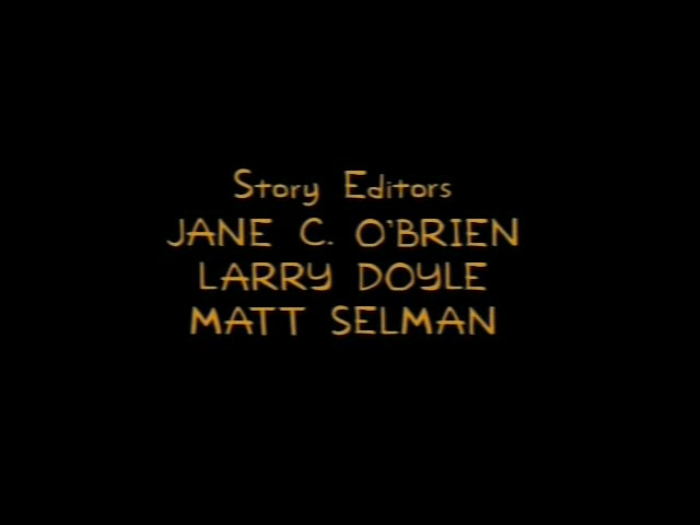 Only a black screen with gold end-credit text
