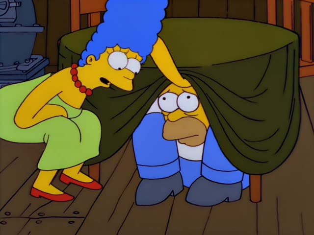 From “Homer Simpson in: Kidney Trouble”: “What is it with you and robots?”