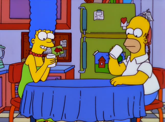 From “Bye, Bye, Nerdie”: “It's great to have some time just to ourselves, huh?”